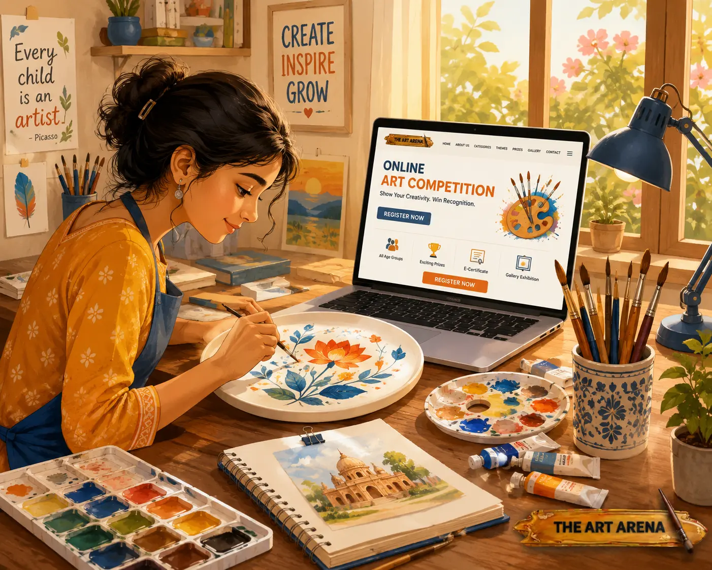 Online Art & Paint Compition